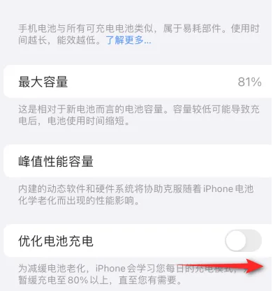 赵西垸林场苹果15维修分享iPhone15充电到80%就充不进电了怎么办 