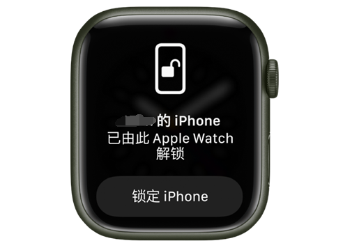 赵西垸林场苹果手机维修分享用 AppleWatch 解锁配备面容 ID 的 iPhone方法 