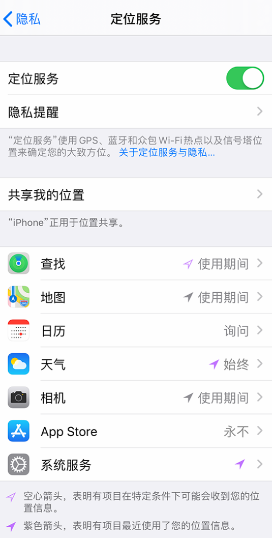赵西垸林场苹果手机维修分享iPhone 状态栏中时间显示为蓝色图标是什么情况 